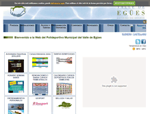 Tablet Screenshot of polideportivomunicipalolaz.es